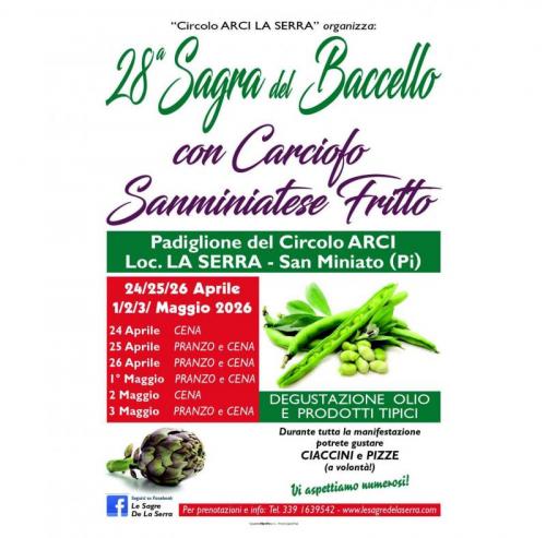 Sagra Del Baccello Con Carciofi Fritti Sanminiatesi - San Miniato