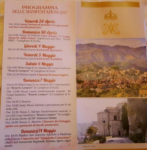 Festa Di Maria Ss. Della Catena - Castiglione Di Sicilia