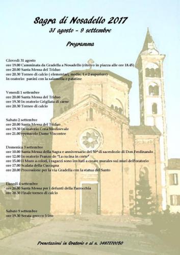 Sagra Di Nosadello - Pandino