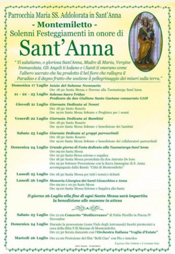 Festa Di Sant'anna A Montemilletto - Montemiletto