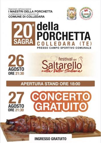 Sagra Della Porchetta A Colledara - Colledara