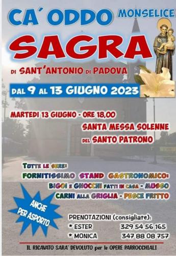 Sagra Di Sant'antonio A Ca Oddo Di Monselice - Monselice