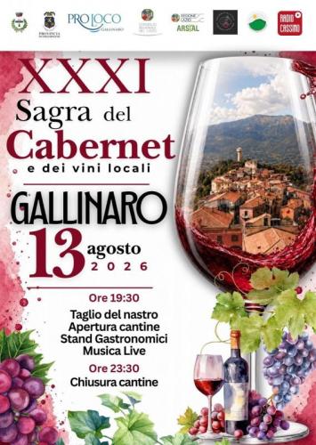 Sagra Del Cabernet E Dei Vini Locali A Gallinaro - Gallinaro