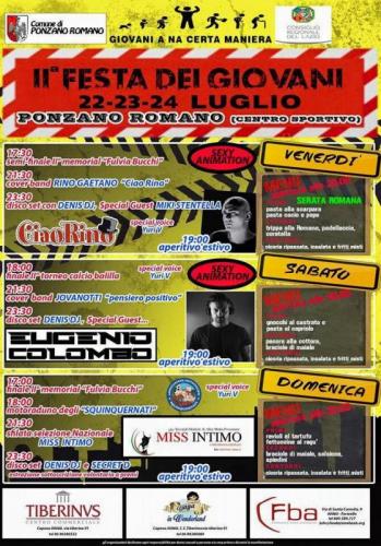 Festa Dei Giovani - Ponzano Romano