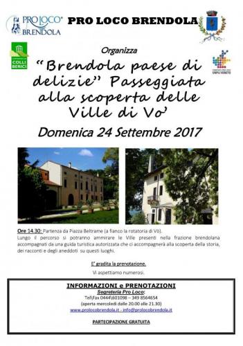 Alla Scoperta Delle Ville Di Vò - Brendola