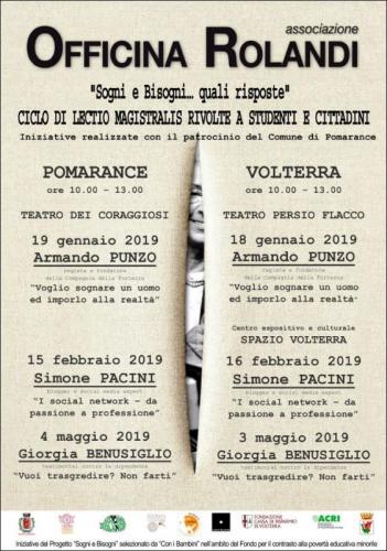 Lectio Magistralis - Volterra