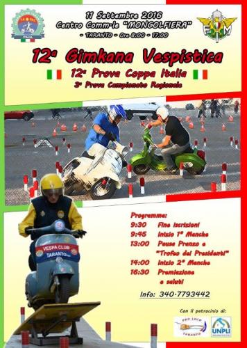 Gimkana Vespistica - Taranto