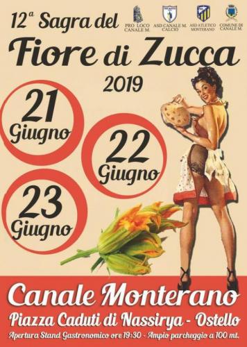 Sagra Dei Fiori Di Zucca - Canale Monterano