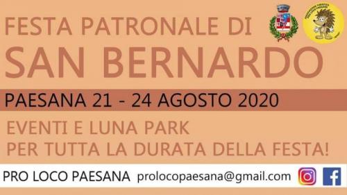 Festa Patronale Di San Bernardo - Paesana