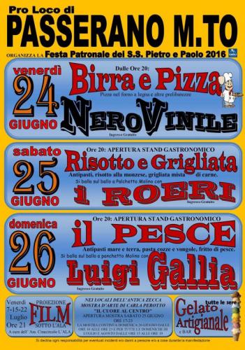 Festa Patronale Dei S.s. Pietro E Paolo - Passerano Marmorito
