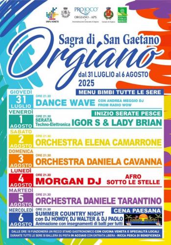 Sagra Di San Gaetano - Orgiano