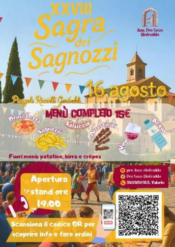 Sagra Dei Sagnozzi A Riofreddo - Riofreddo