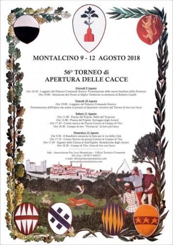 Torneo Di Apertura Delle Cacce - Montalcino