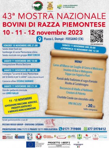 Mostra Nazionale Bovini Di Razza Piemontese A Fossano - Fossano