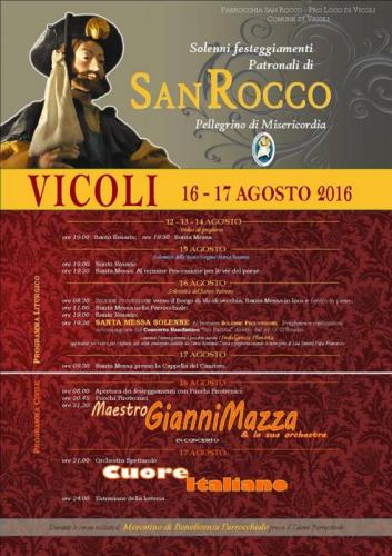 Festa Patronale Si San Rocco - Vicoli