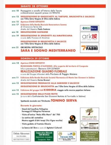 Sapori D'autunno A Casaprota - Casaprota