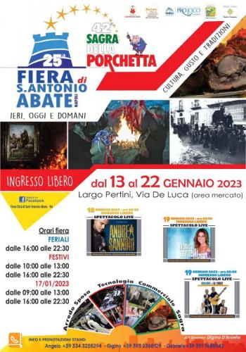 Fiera Di Sant' Antonio Abate E Sagra Della Porchetta A Ceppaloni - Ceppaloni