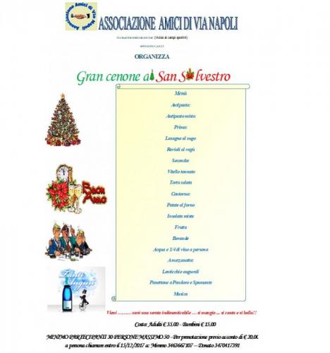 Cenone Di San Silvestro - Genova