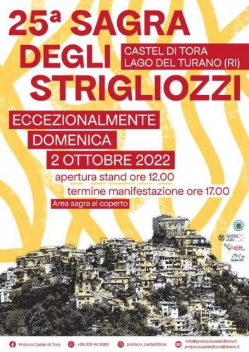 Sagra Degli Strigliozzi A Castel Di Tora - Castel Di Tora