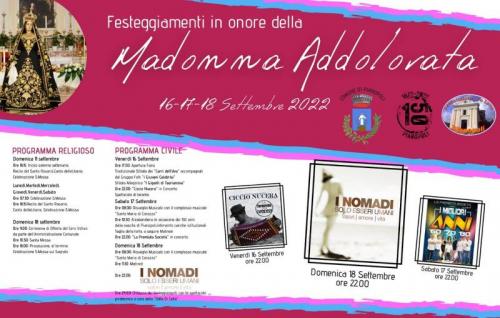 Festa In Onore Della Madonna Addolorata - Pianopoli