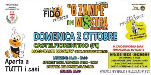 Mostra A 6 Zampe - Castelfiorentino