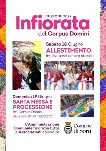 Infiorata A Sora Del Corpus Domini - Sora