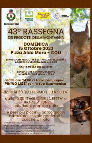 Sagra Dei Prodotti Della Montagna - Coli