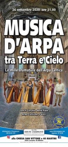 Concerto Arpe Celtiche - Milano