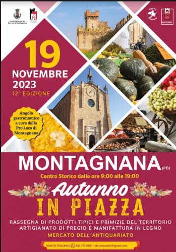 Autunno In Piazza A Montagnana - Montagnana