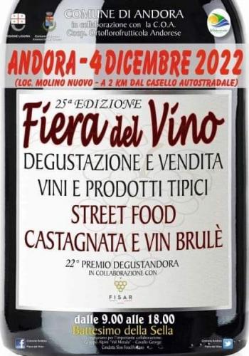 Fiera  Del Vino Ad Andora - Andora