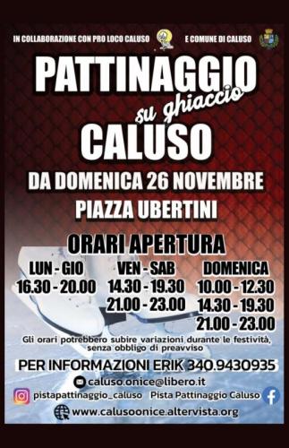 Caluso On Ice Pista Di Pattinaggio A Caluso - Caluso