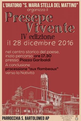 Presepe Vivente - Vallata