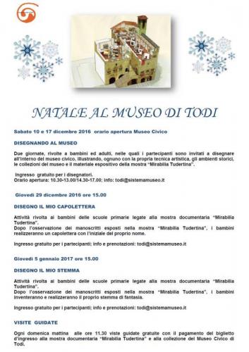 Natale Al Museo - Todi