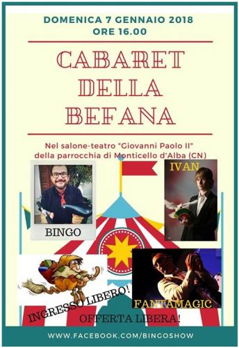 Il Cabaret Della Befana - Monticello D'alba