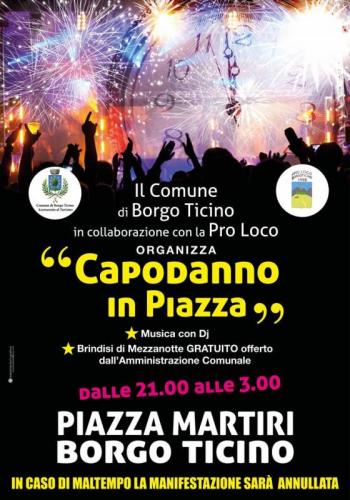 Capodanno In Piazza - Borgo Ticino