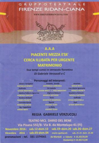 A.a.a. Piacente Mezza Età Cerca Illibata Per Urgente Matrimonio - Firenze