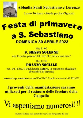 Festa Di Primavera A San Sebastiano - Lanzo Torinese