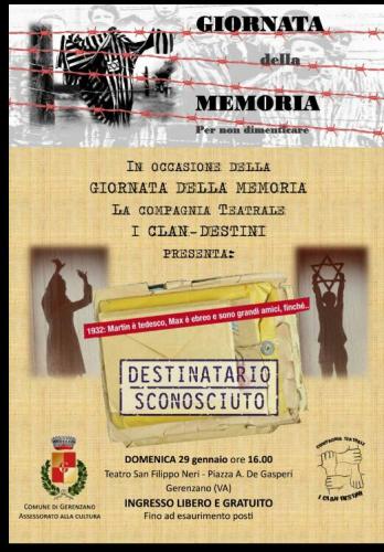 Giorno Della Memoria - Gerenzano