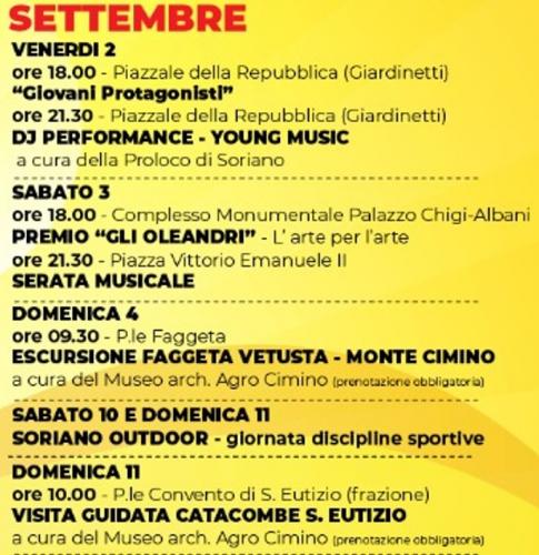 Estate Sorianese  - Soriano Nel Cimino