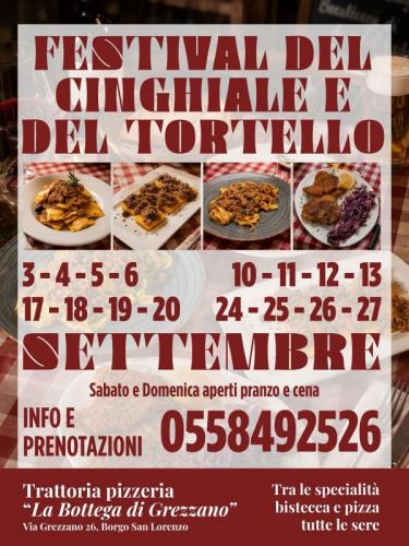 Festival Del Cinghiale E Del Tortello Alla Bottega Di Grezzano - Borgo San Lorenzo