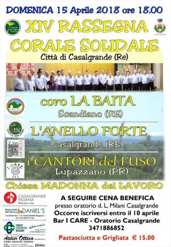 Rassegna Corale Solidale - Casalgrande