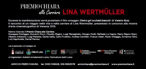 Premio Chiara Alla Carriera - Luino