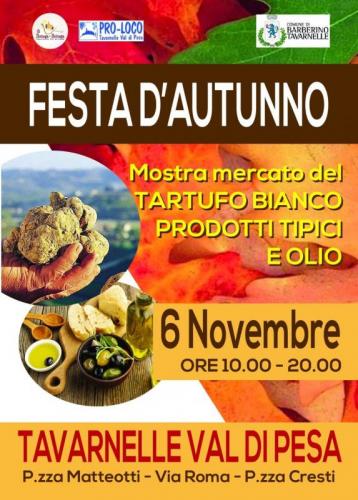 Festa D'autunno A Tavarnelle Val Di Pesa - Barberino Tavarnelle
