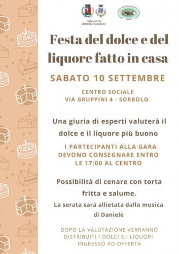 Festa Del Dolce E Liquore Fatto In Casa - Sorbolo