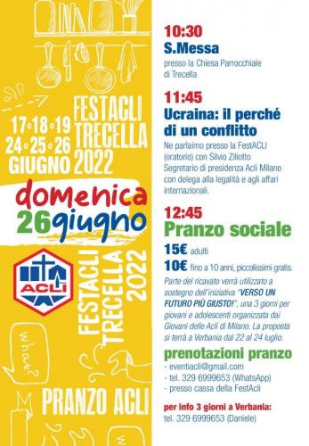 Festa Acli Trecella - Pozzuolo Martesana