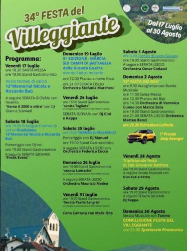  Festa Del Villeggiante A Stoccareddo - Gallio