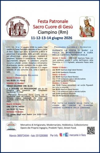 Festa Patronale Del S.cuore Di Gesù - Ciampino