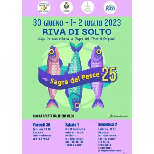 La Sagra Del Pesce A Riva Di Solto - Riva Di Solto