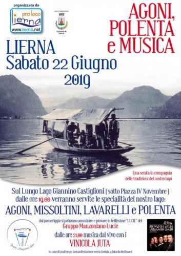Agoni, Polenta E Musica - Lierna