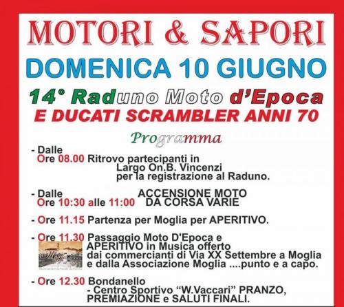 Motoraduno Motori E Sapori A Bondanello - Moglia
